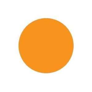  Blank 5 Circle Weather Resistant Label, Orange Background 