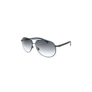    Calvin Klein Matte Blue Aviator Sunglasses 