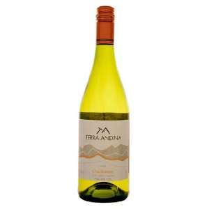  Terra Andina Chardonnay 2009 750ML Grocery & Gourmet Food