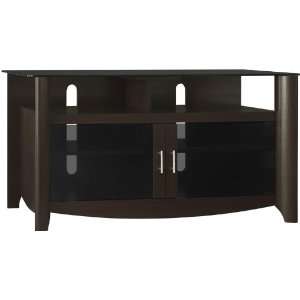  Aero 46 TV Stand in Andora Finish with Tinted Glass Doors 