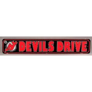  New Jersey Devils Drive Street Sign NHL Licensed Sports 