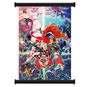  Gurren Lagann Anime Fabric Wall Scroll Poster (16 x 23 