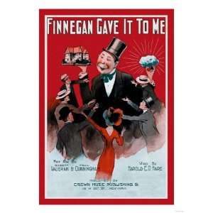  Finnegan Gave It To Me Holidays Giclee Poster Print, 18x24 