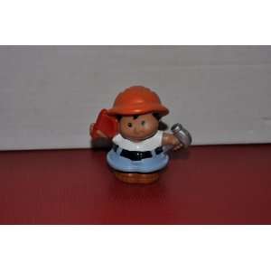 Construction Worker Little People   Replacement Figure   Classic 