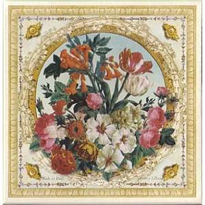 Saponificio Artigianale Fiorentino Renaissance Floral Portrait Soap 