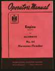 VTG McCORMICK No 64 HARVESTER THRESHER BROCHURE Gd  