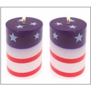  Luna Color Changing Candles Spirit of America