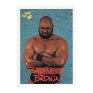  1990 Classic WWF #79 Bad News Brown 