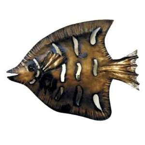 Rustic Angelfish Wall Sconce, Antique Finish  Kitchen 