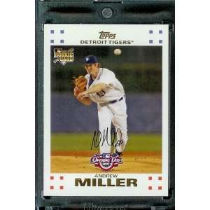  2007 Topps Opening Day #153 Andrew Miller Detriot Tigers 