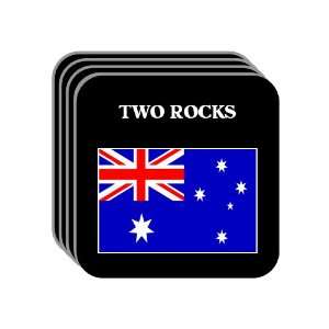  Australia   TWO ROCKS Set of 4 Mini Mousepad Coasters 