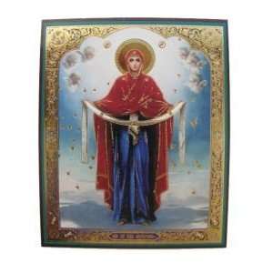  INTERCESSION, PROTECTION of HOLY VIRGIN, Orthodox Icon 