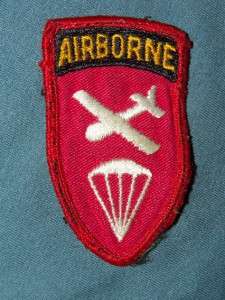 PATCH US ARMY AIRBORNE COMMAND EARLY SPECIAL FORCES UNUSUAL TWILL RARE 