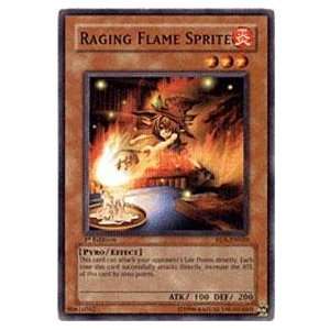 Yu Gi Oh   Raging Flame Sprite   Rise of Destiny   #RDS EN020   1st 