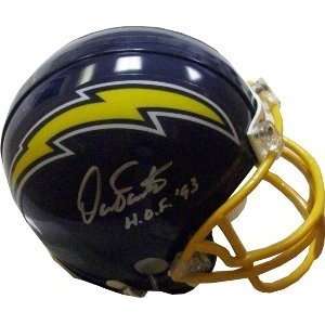  Dan Fouts Autographed/Hand Signed San Diego Chargers TB 