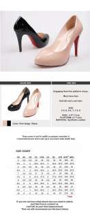 StyleDot womens shoes patent leather platform pumps  