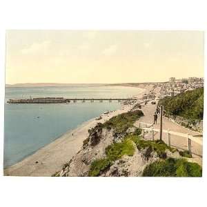    From the East Cliff,Bournemouth,England,c1895