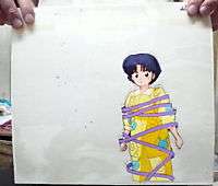 Ranma 1/2 Akane Tendou JAPAN ANIME CEL VERY RARE  