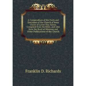   Book of Mormon and Other Publications of the Church Franklin D