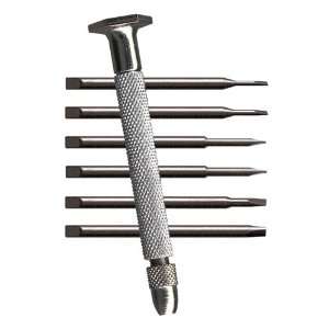    Slotted Driver Set, 7Pc Mag Handle in Tube