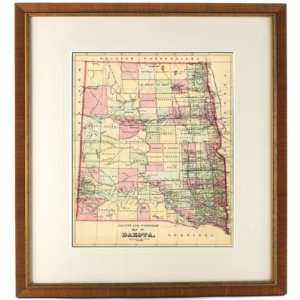  N. Dakota/S. Dakota State Map  Ballard Designs
