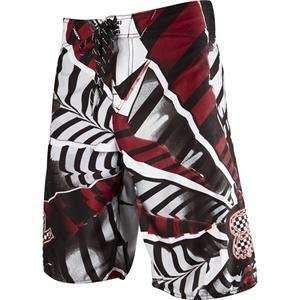  Fox Racing Shattered Boardshorts   29/Red Automotive