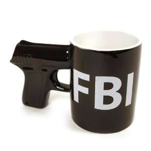 FBI Gun Mug 