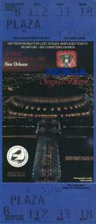 1995 Sugar Bowl Full Ticket VA Tech 28 Texas 10  