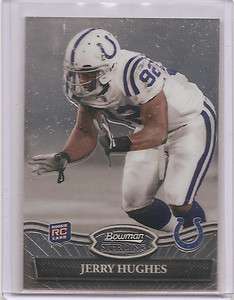 2010 Bowman Sterling Rookie Jerry Hughes #25  
