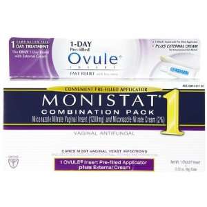  Monistat 1 1 Day Treatment Combination ct (Quantity of 3 
