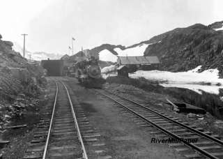White Pass Yukon Railroad Engine Train Klondike AK  