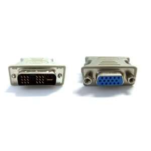 CablesToBuy™ DVI I Single Link 18+5 Male to VGA Female 