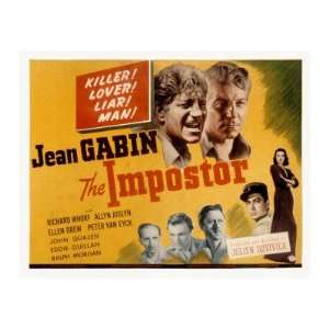  The Impostor, Jean Gabin, 1944 Premium Poster Print, 32x24 