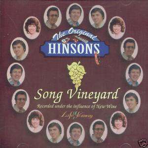 THE HINSONS SONG VINEYARD (CD)  