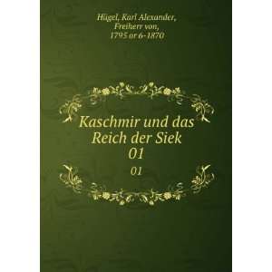  Kaschmir und das Reich der Siek. 01 Karl Alexander 