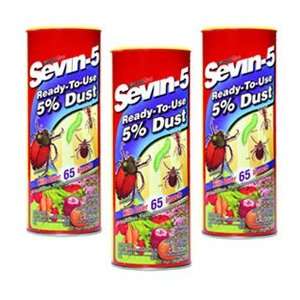  Sevin Dust 5% Carbaryl Dust Insecticide 3lb BA1066 