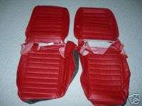1964 1965 426 Race Hemi Red Seat Covers Dodge Plymouth  
