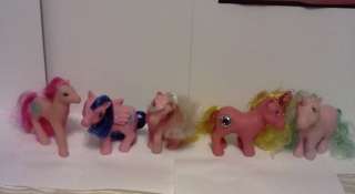 MY LITTLE PONY Lot of 15 ponies and Accessories 1980s Vintage  