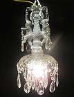 Glass Cherubs Petite hanging Lamp Vintage Chandelier Sp