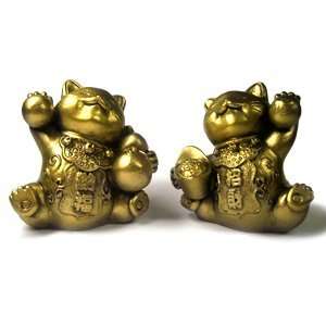  The Bronze Look Lucky Cats for Wealth 