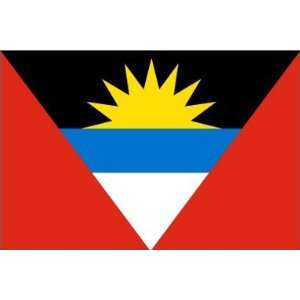  Antigua and Barbuda 2ft x 3ft Nylon Flag   Outdoor 