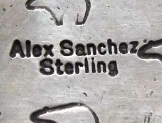 Alex Sanchez Big Silver & Stone Bracelet –Traditional  