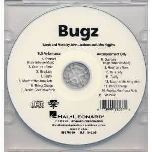  Hal Leonard Bugz Accomp/Performance Cd Musical 