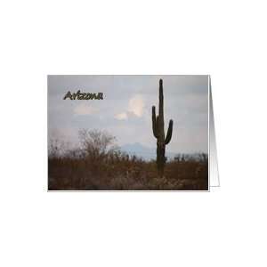 Arizona Desert Card
