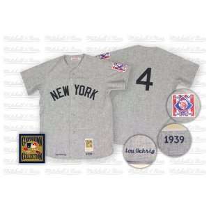  Lou Gehrig New York Yankees Mitchell & Ness JERSEY Sports 