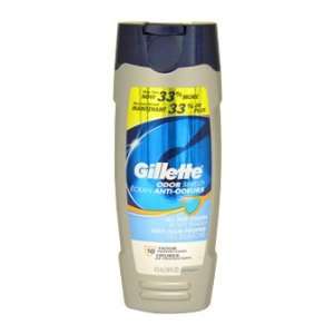  Gillette Odor Shield Body Wash, All Day Clean, 16 oz 