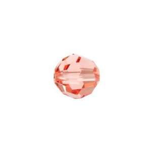  Swarovski® 6mm Round Crystal Rose Peach Style #5000 Arts 