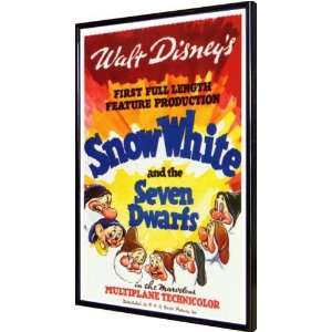  Snow White and the Seven Dwarfs 11x17 Framed Poster 