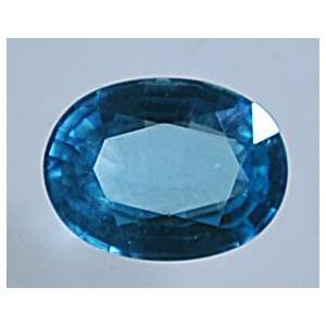  Apatite   Oval Faceted Gemstone