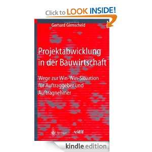    Buch) (German Edition) Gerhard Girmscheid  Kindle Store